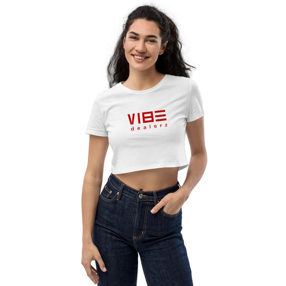 RED VD Organic Crop Top