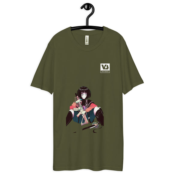 Unisex VD anime Gun t-shirt