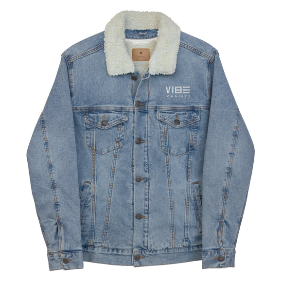 Unisex denim VD sherpa jacket