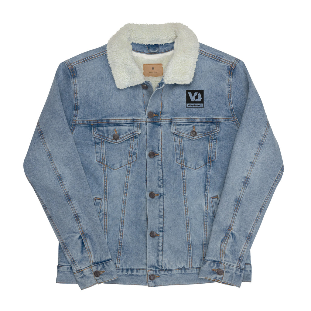 Unisex denim Vibz D sherpa jacket